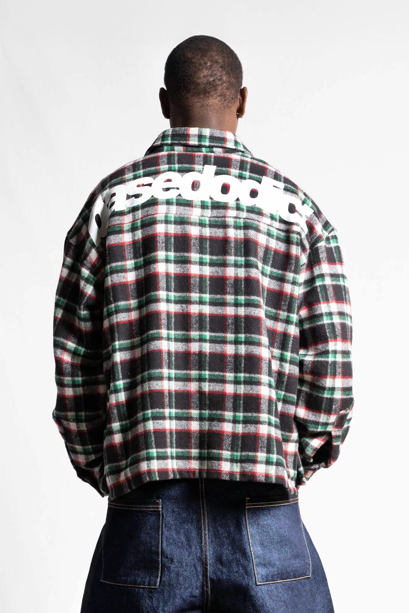 Flanella Shirt "RUDEBOY LDN" Shoulder Logo