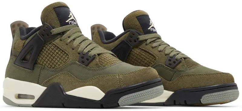 Air Jordan 4 Retro SE Craft GS 'Olive'