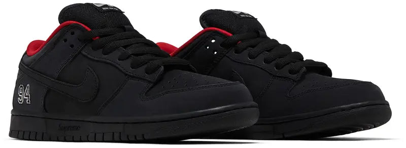 Supreme x Nike Dunk Low SB 'Black'