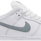 Supreme x Nike Dunk Low SB 'White Metallic Silver'