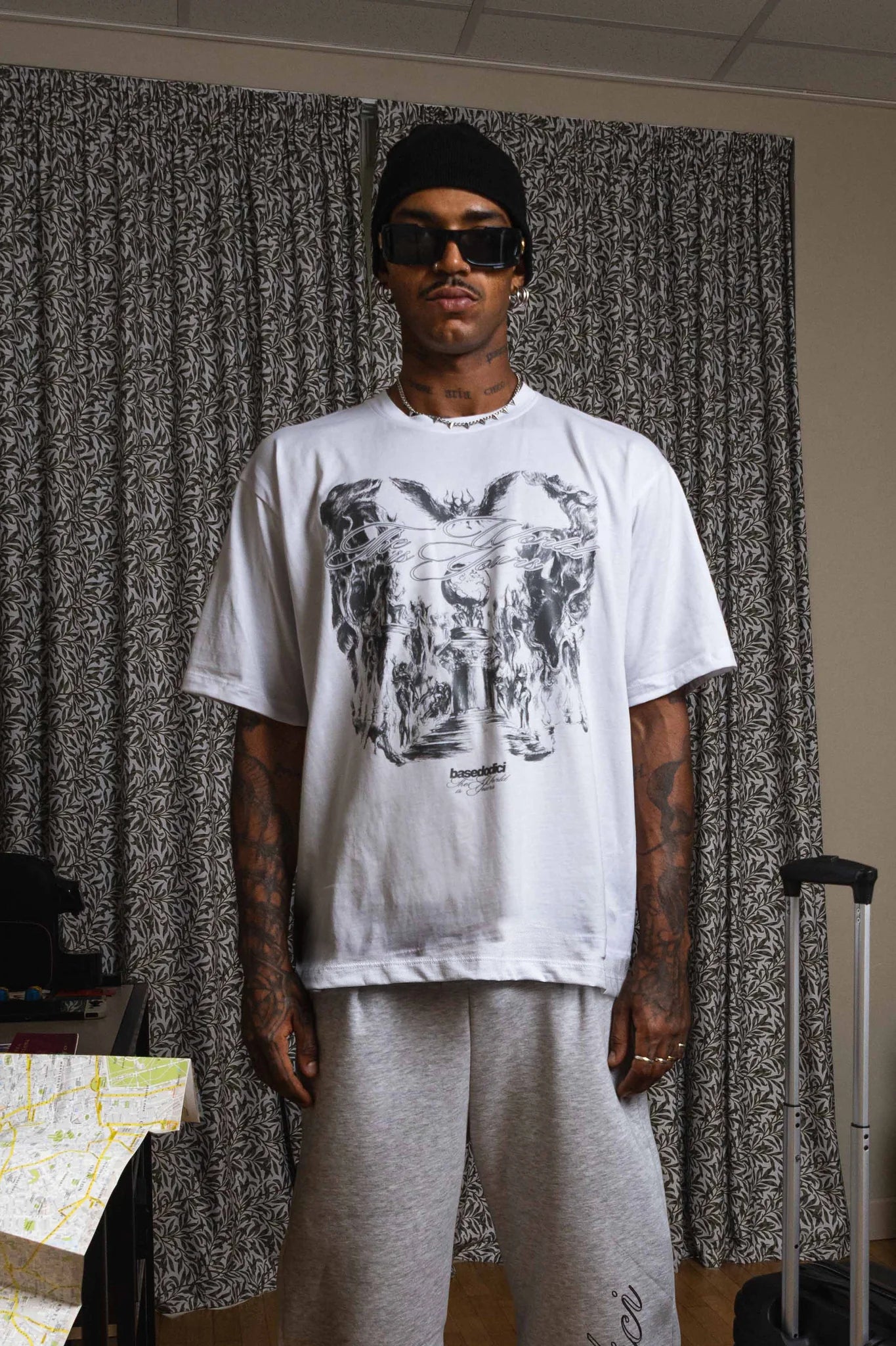 T-Shirt "WORLD TOUR" Scarface White
