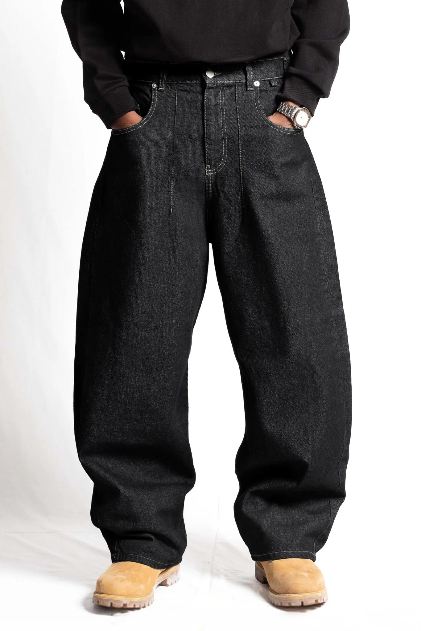 Bigall Denim "RUDEBOY LDN" Black Raw