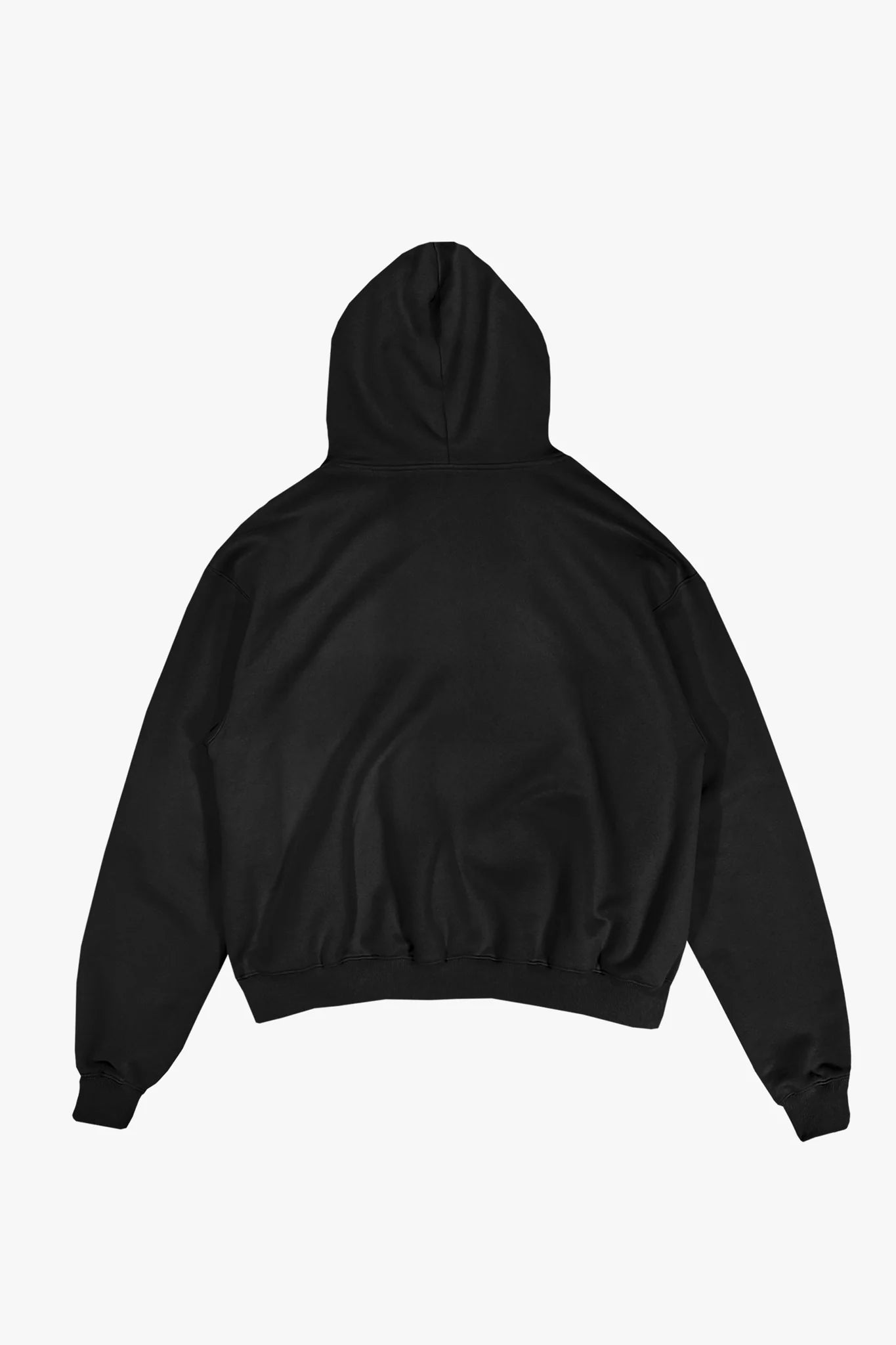 Hoodie "COMFY" Front Logo Black/White