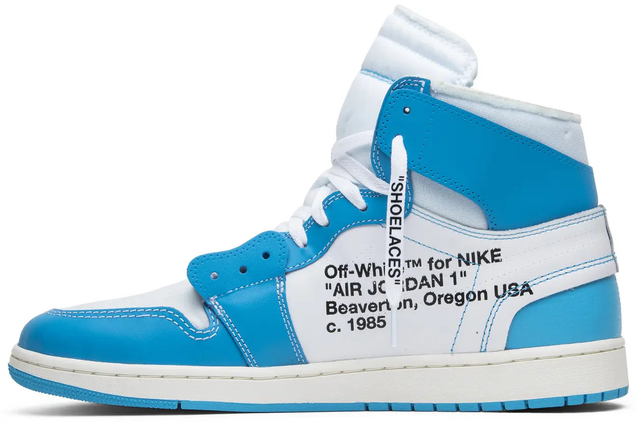 Off-White x Air Jordan 1 Retro High OG 'UNC'