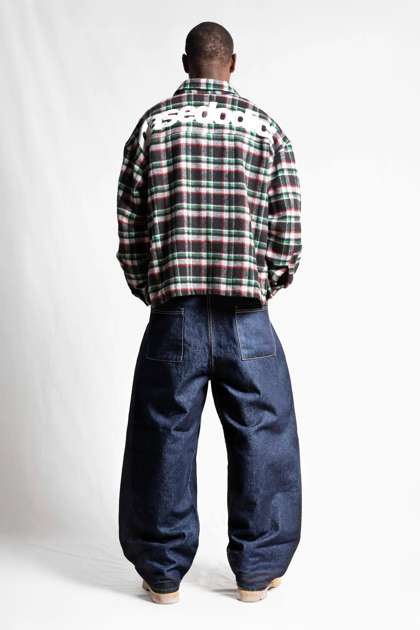 Flanella Shirt "RUDEBOY LDN" Shoulder Logo