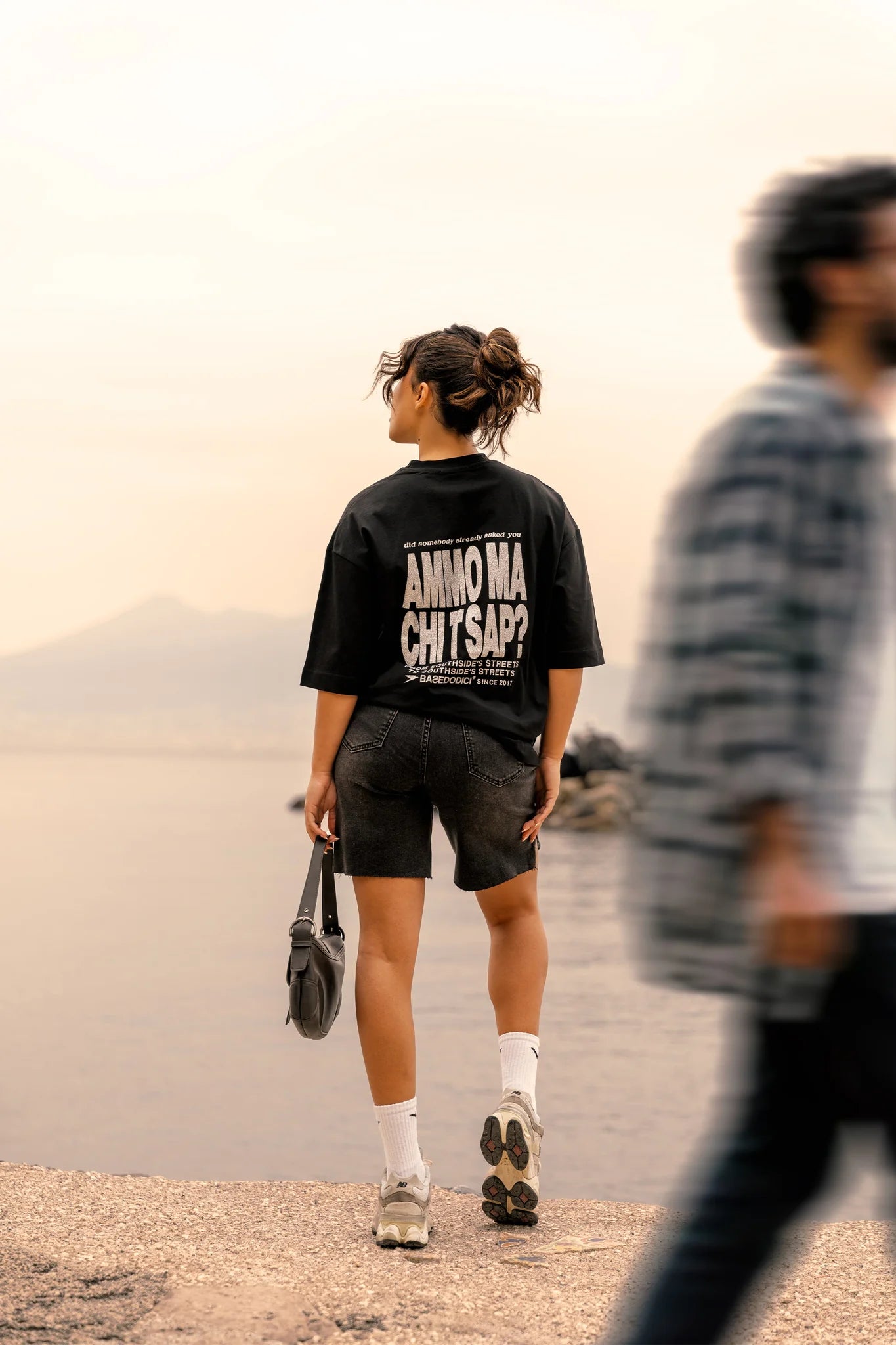 T-Shirt "AMMO" CHI'T'SAP Black/Glitter