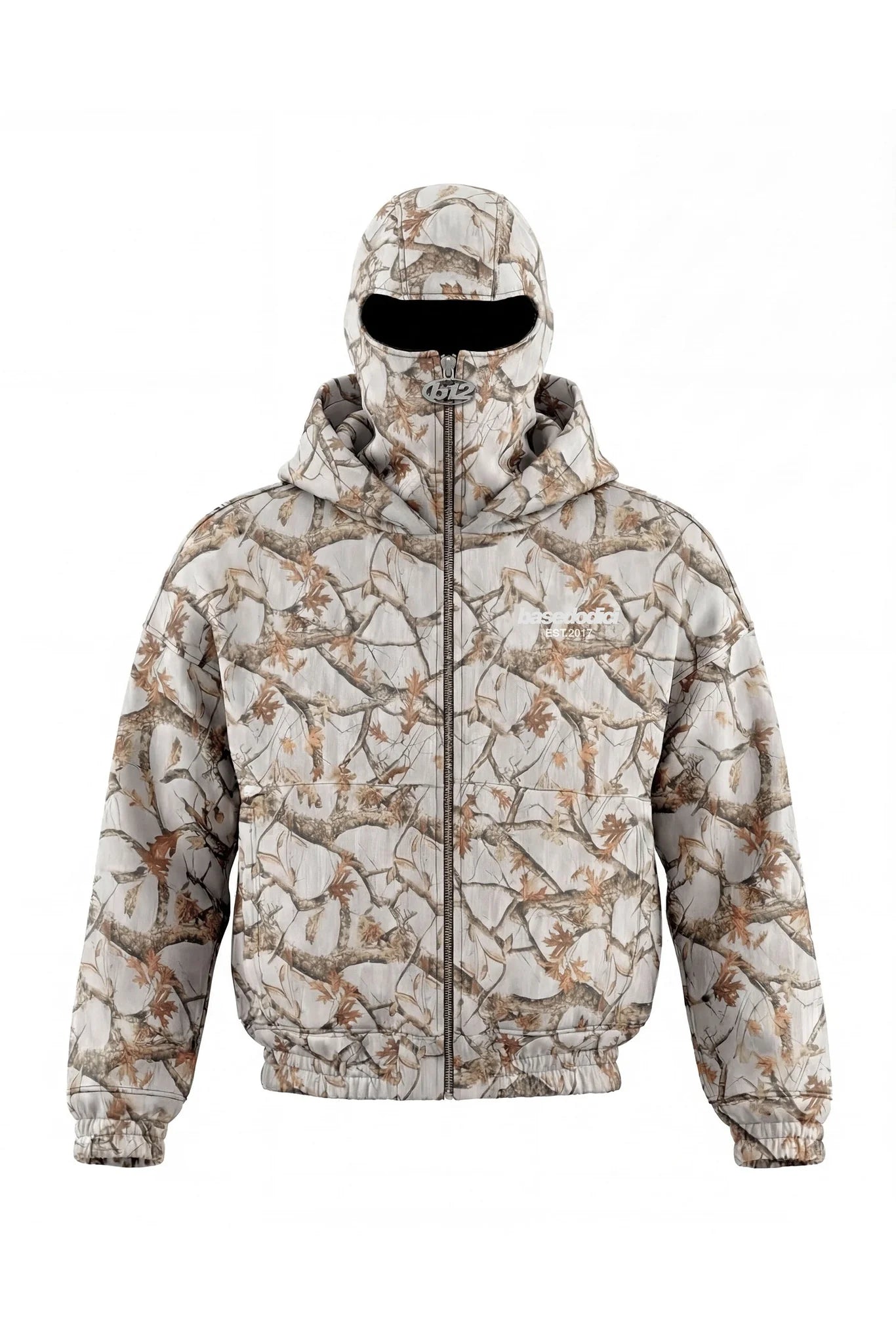 Balaclava Full Zip "DETROIT" Forest Grey