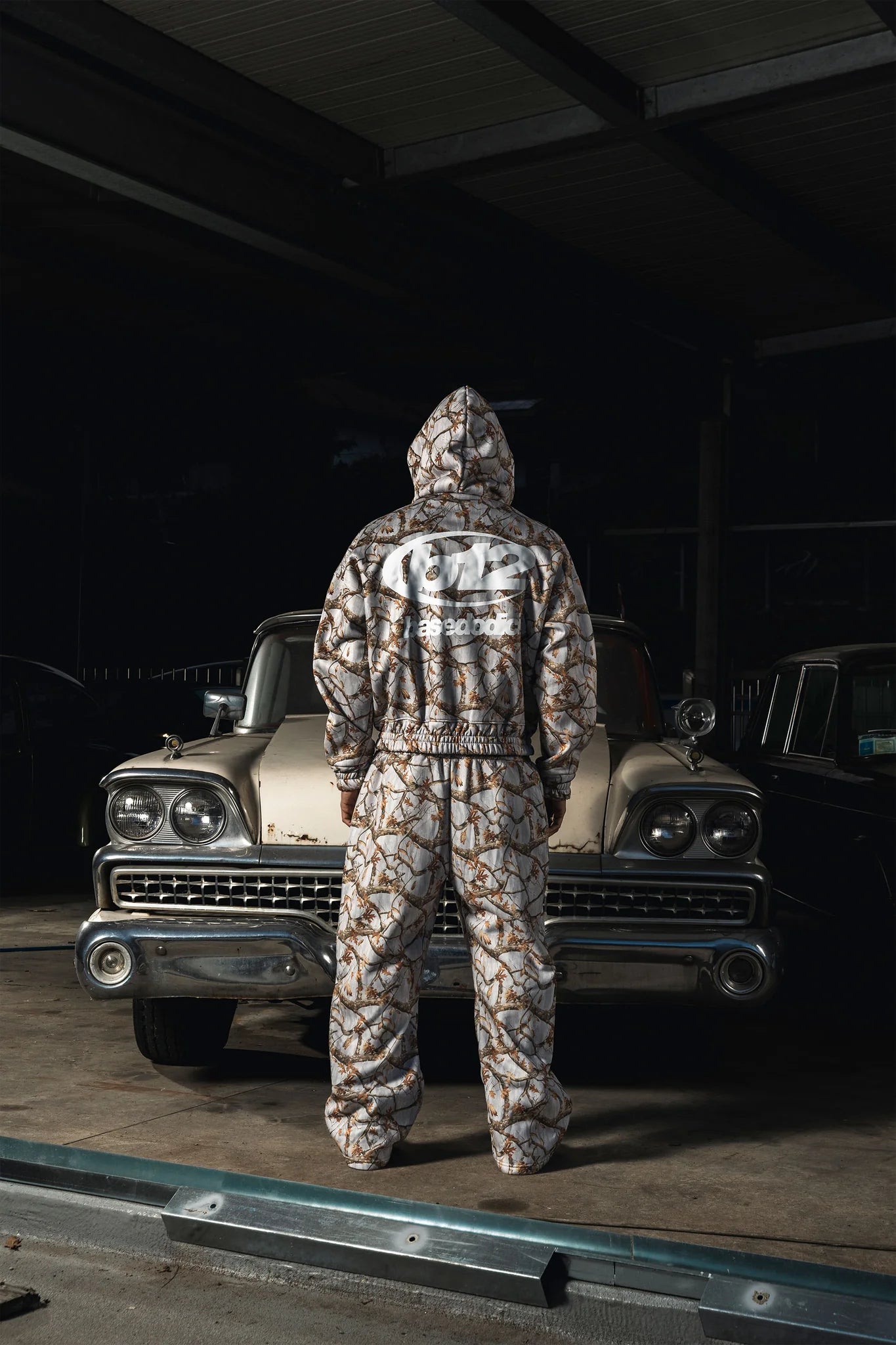 Balaclava Full Zip "DETROIT" Forest Grey