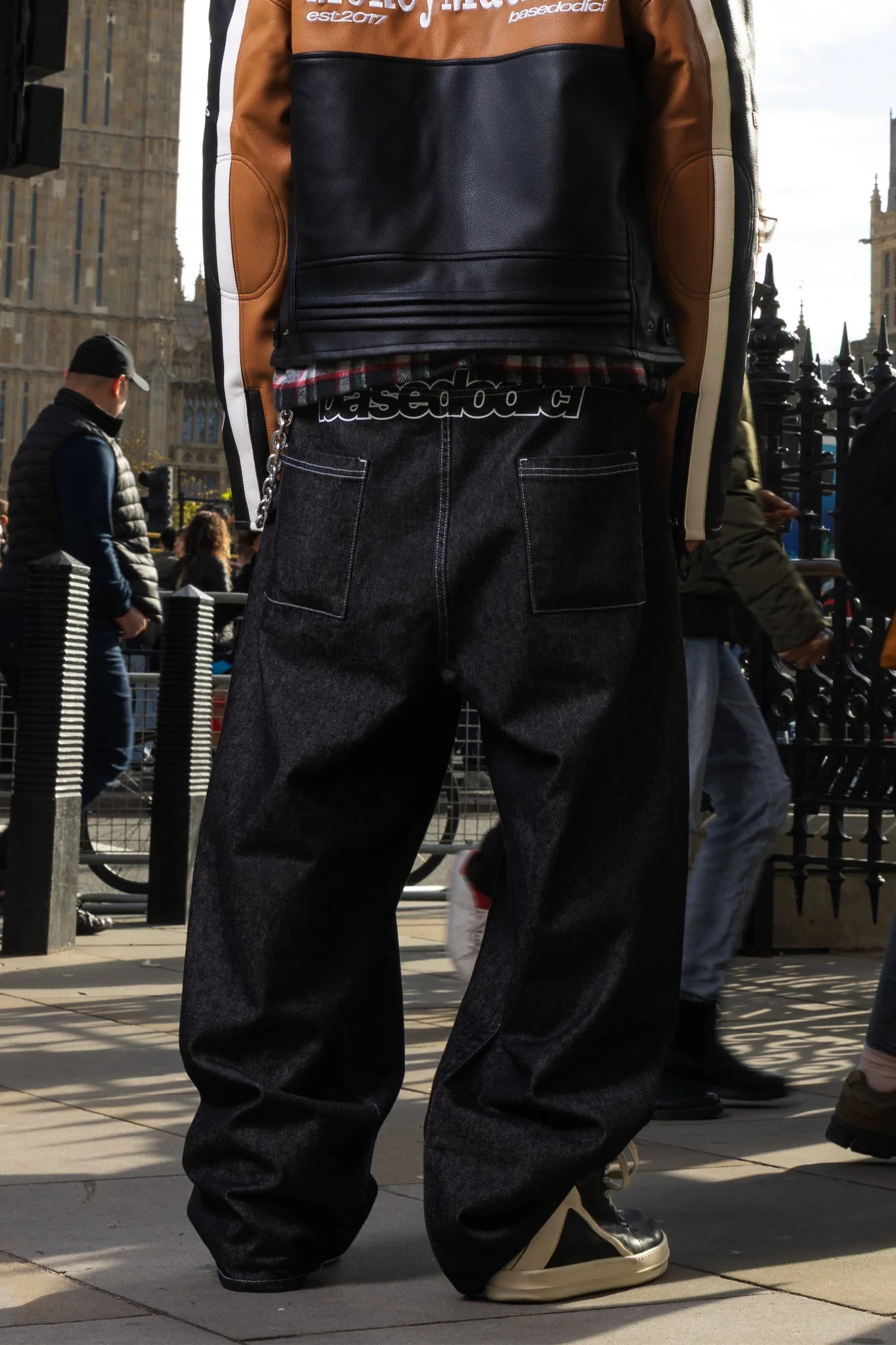 Bigall Denim "RUDEBOY LDN" Black Raw