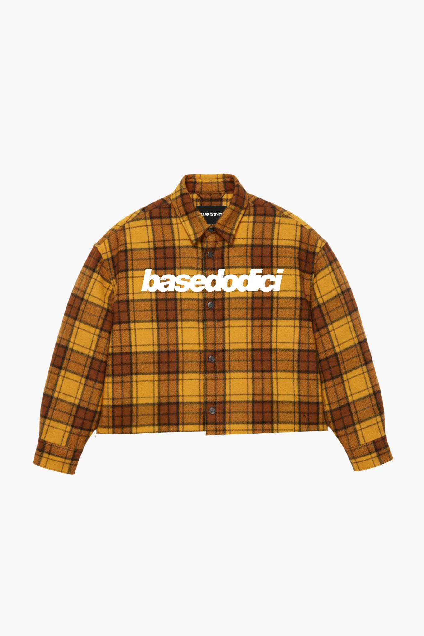 Flanella Shirt "WORLD TOUR" Yellow