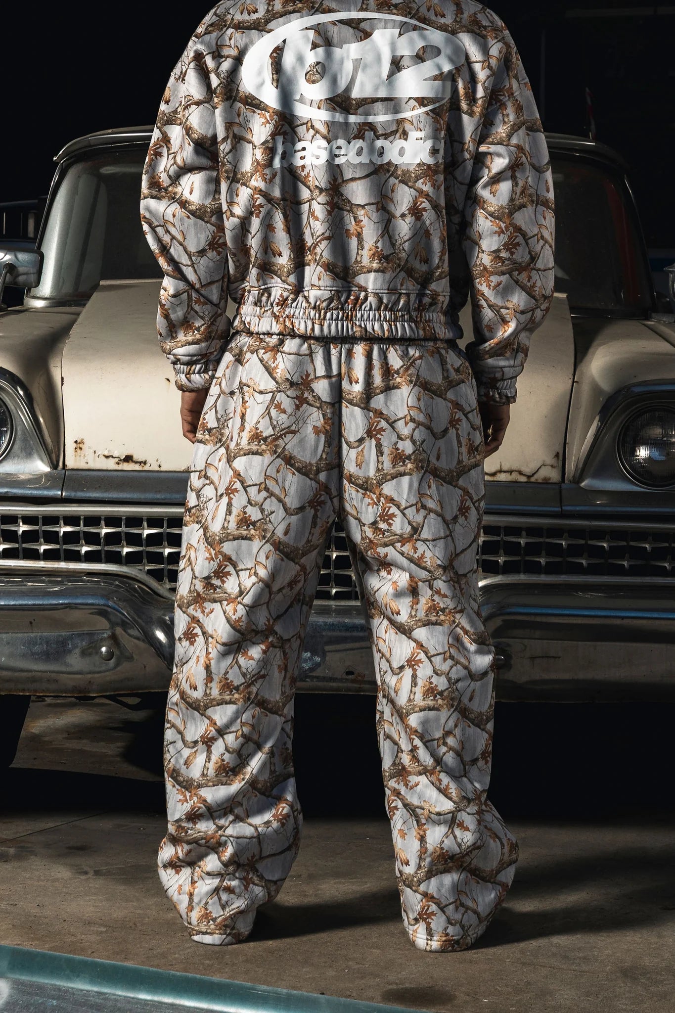 Fleece Pants "DETROIT" Forest Grey