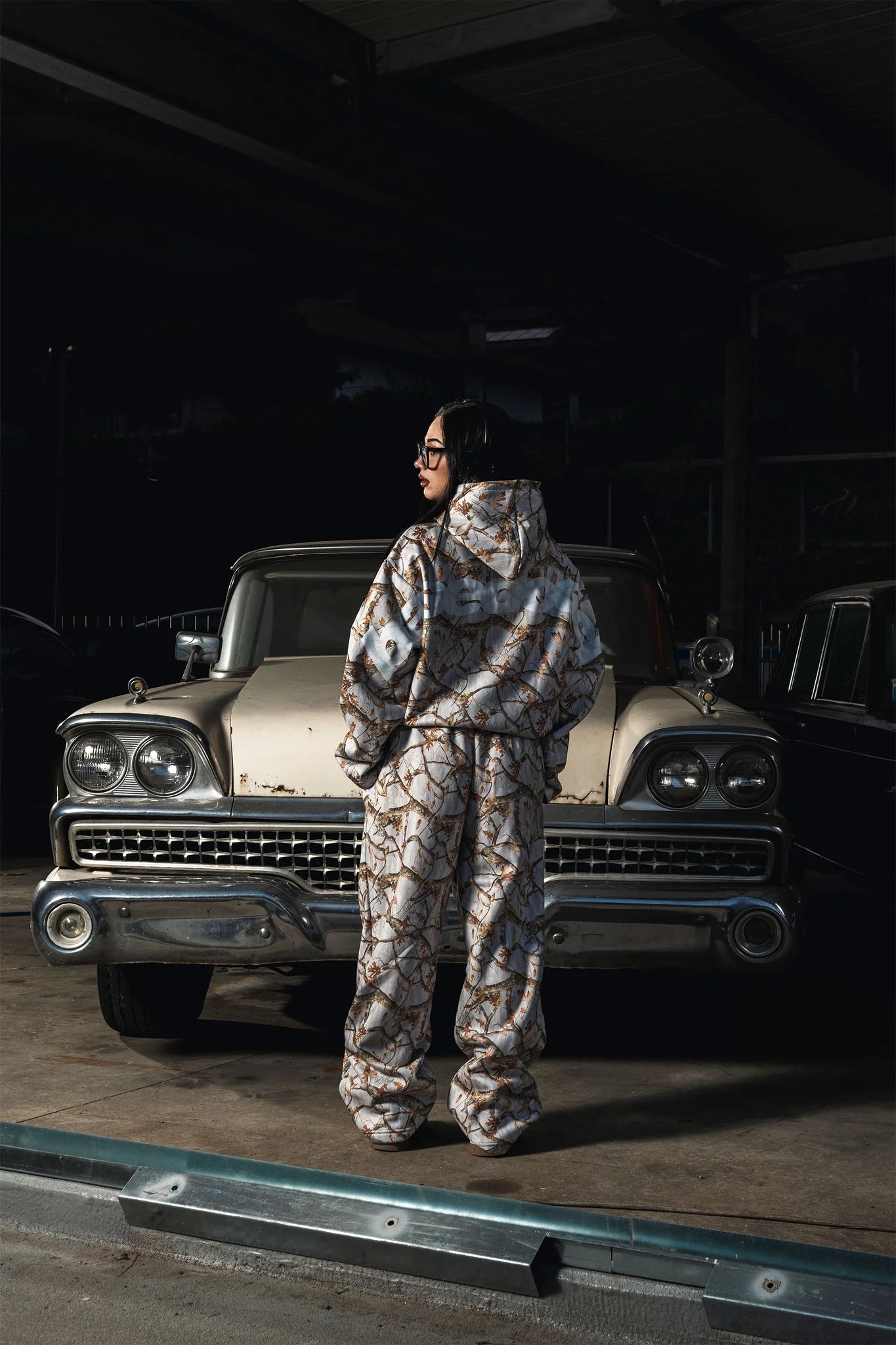 Fleece Pants "DETROIT" Forest Grey