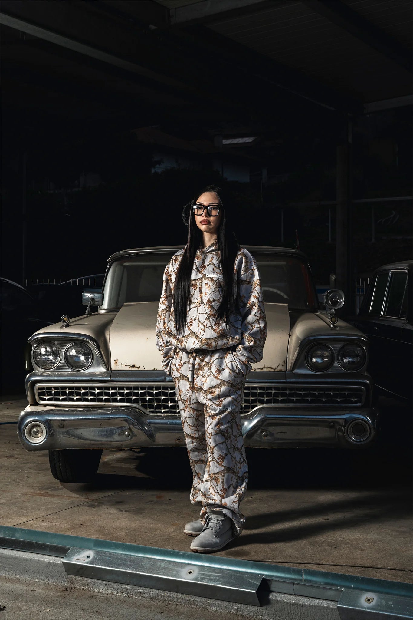 Fleece Pants "DETROIT" Forest Grey