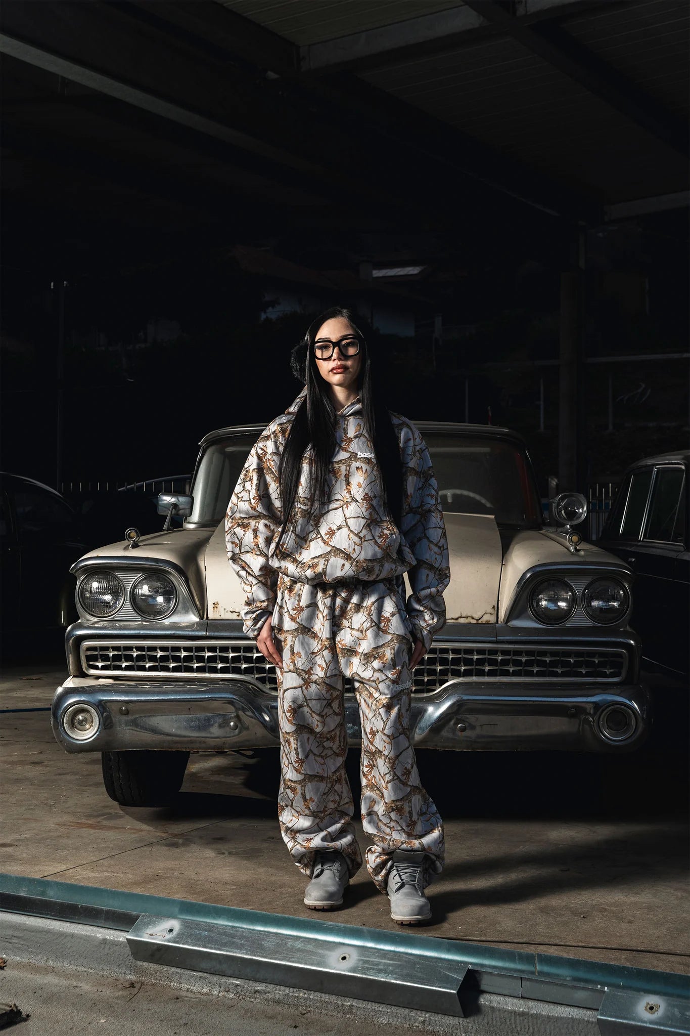 Fleece Pants "DETROIT" Forest Grey