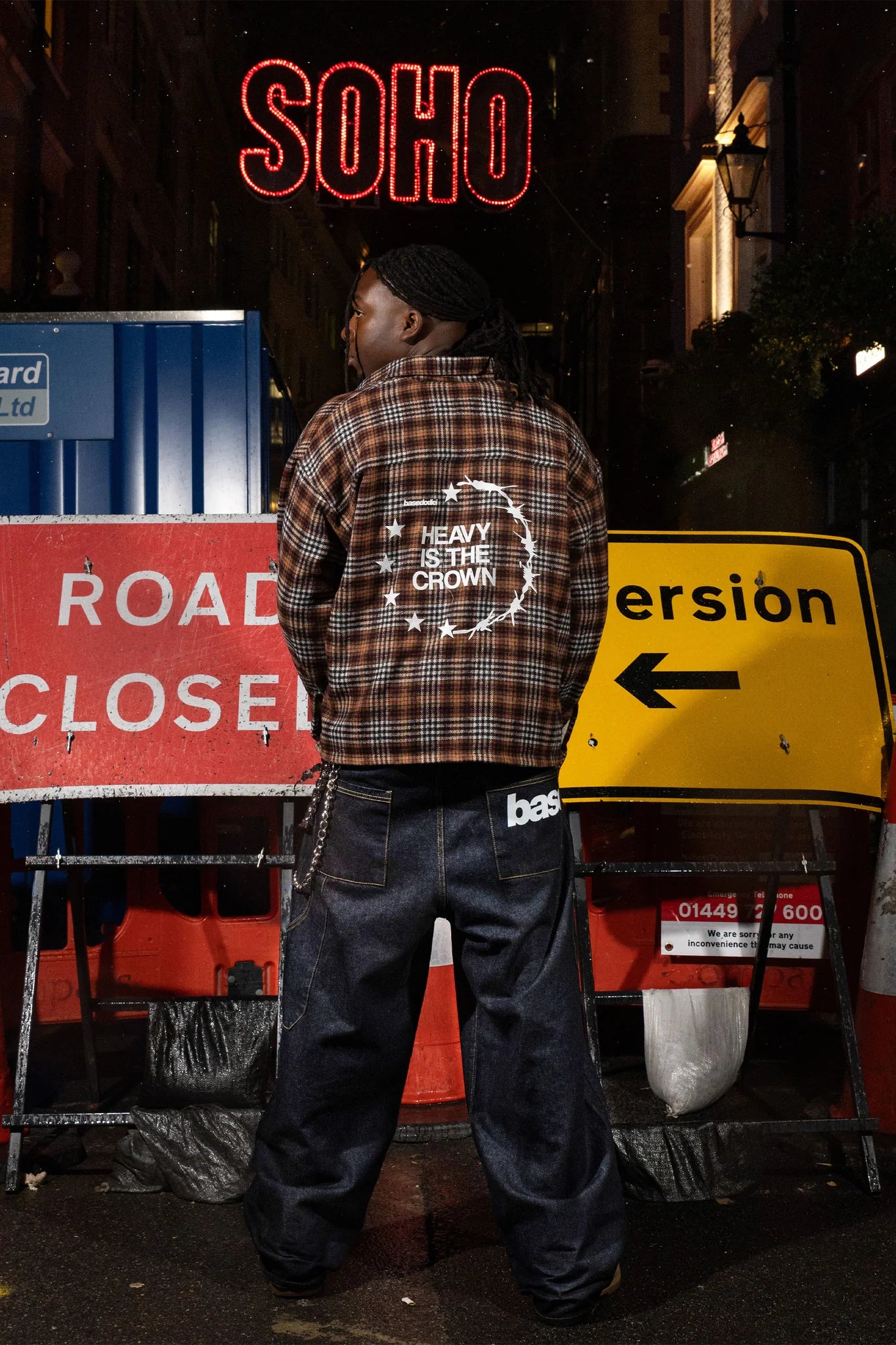 Flanella Shirt "RUDEBOY LDN" Crown