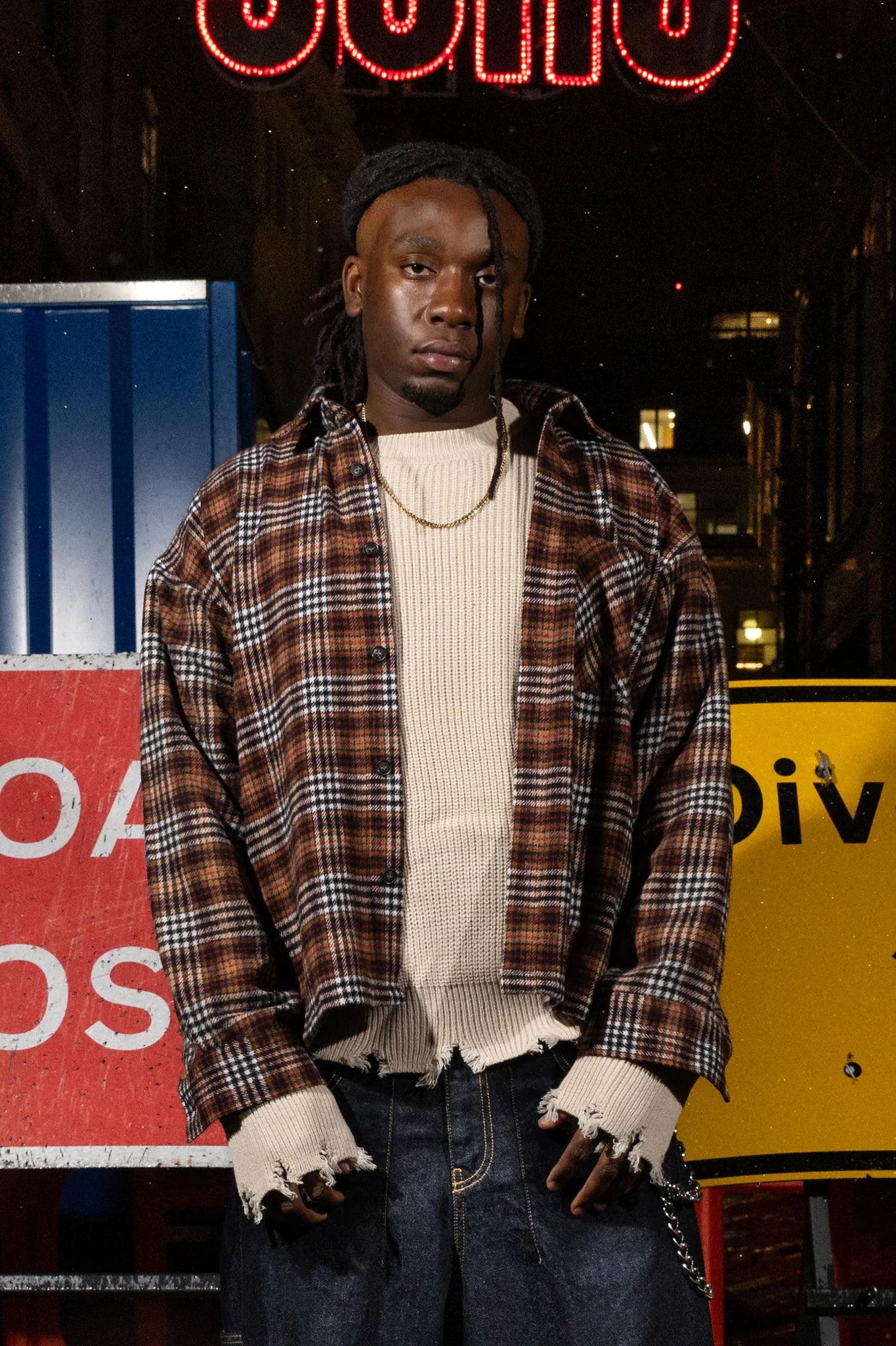 Flanella Shirt "RUDEBOY LDN" Crown