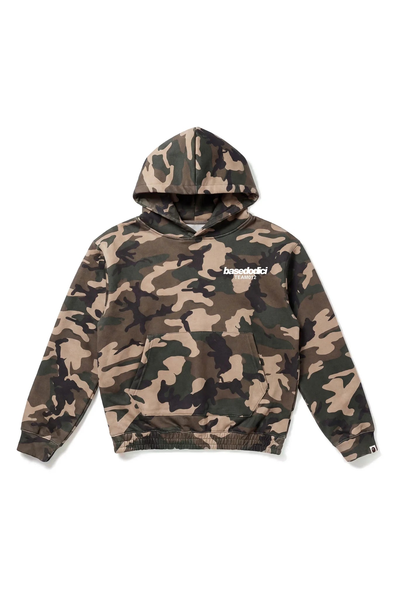 Hoodie "DETROIT" Camo Green