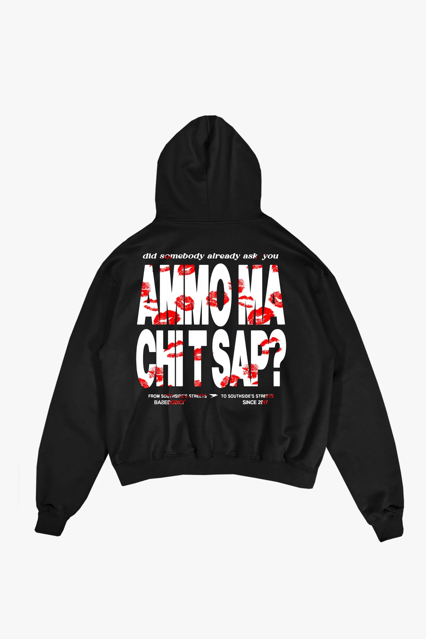 Hoodie "AMMO" CHI'T'SAP Black/Kiss
