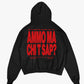 Hoodie "AMMO" CHI'T'SAP Black/Red