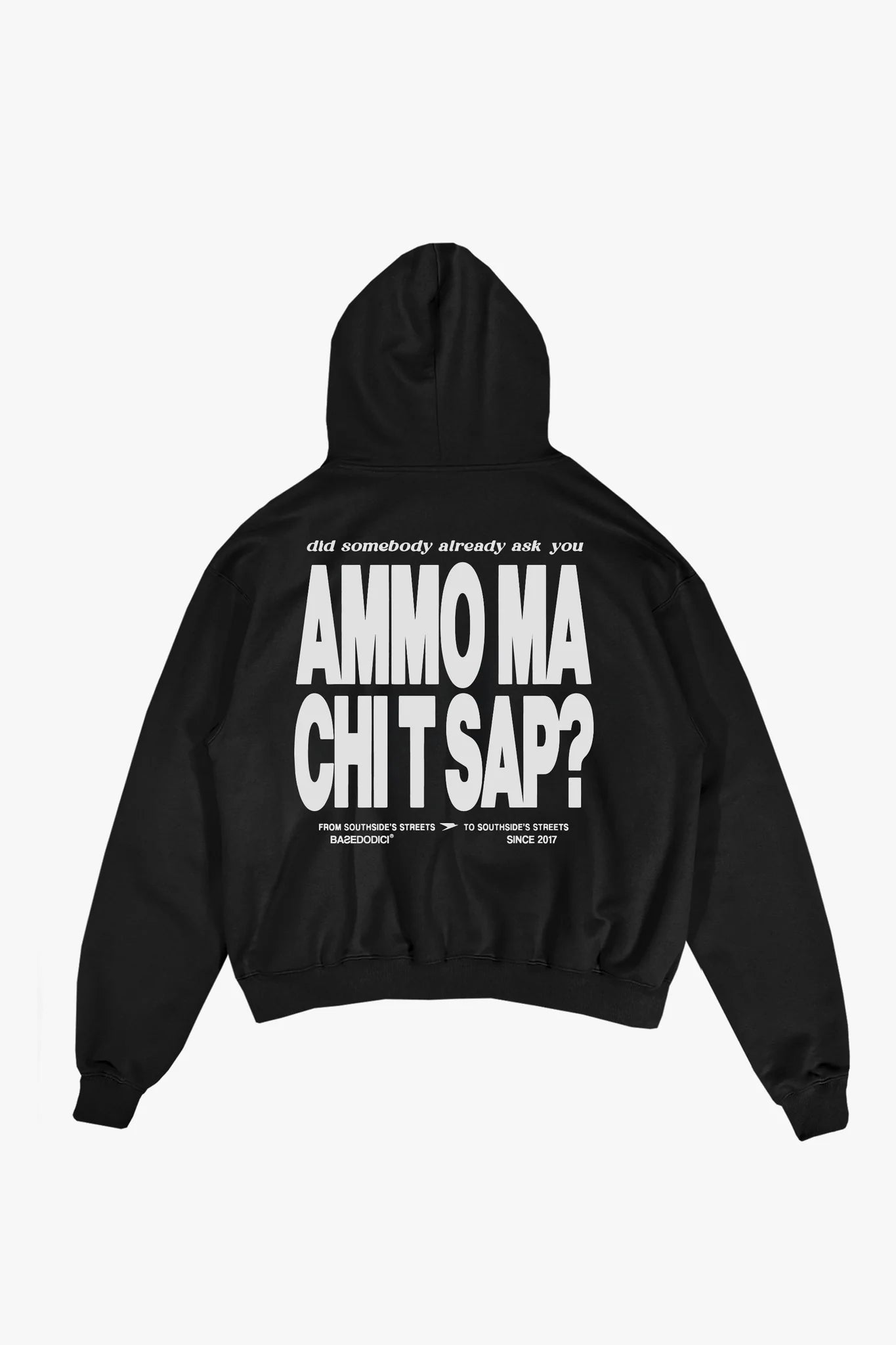 Hoodie "AMMO" CHI'T'SAP Black