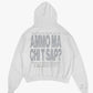 Hoodie "AMMO" CHI'T'SAP White/Glitter