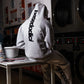 Hoodie "COMFY" Vertical Logo AshGrey/Black