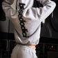 Hoodie "COMFY" Vertical Logo AshGrey/Black