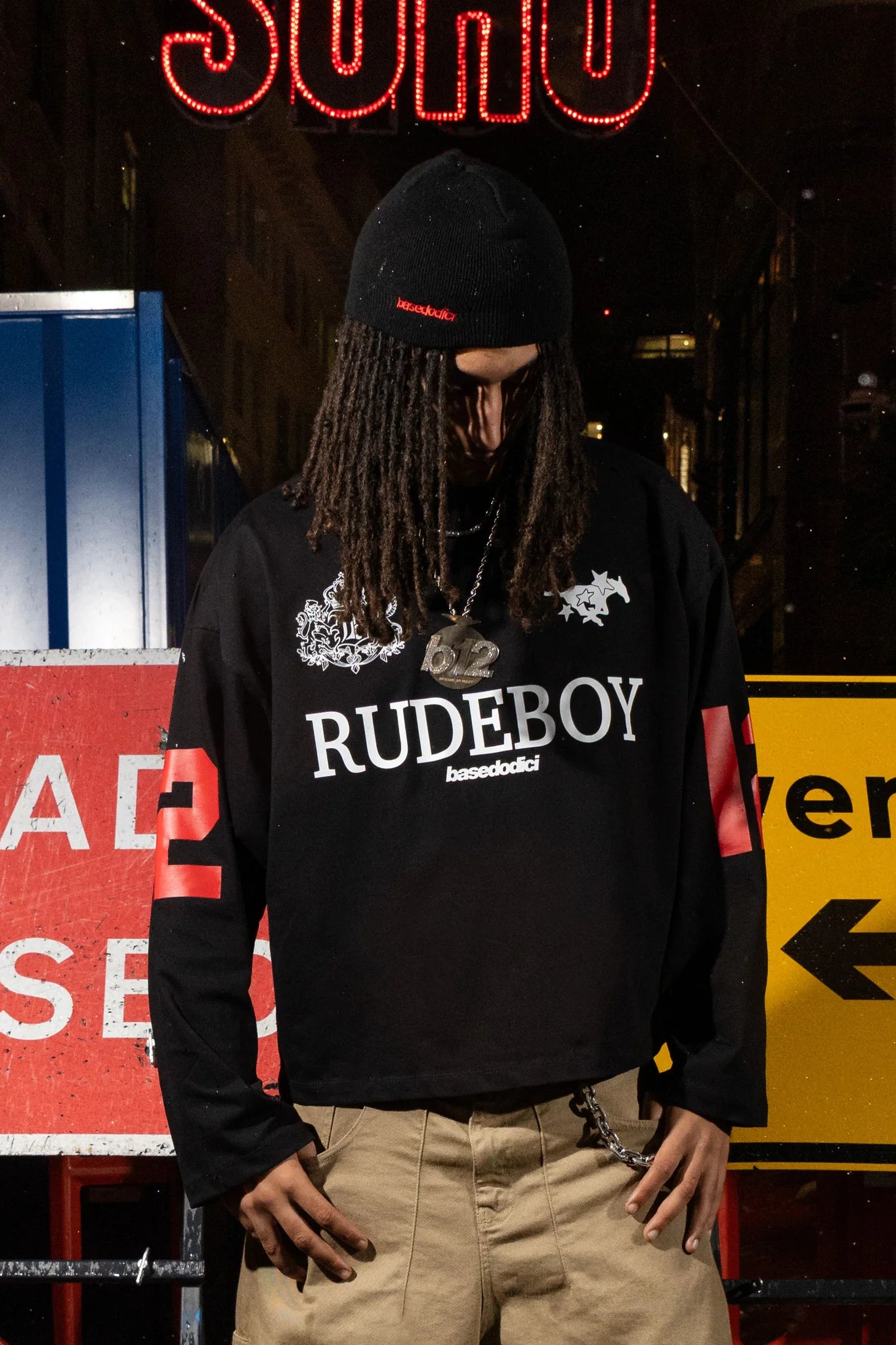 Longsleeve "RUDEBOY LDN" RudeBoy Black