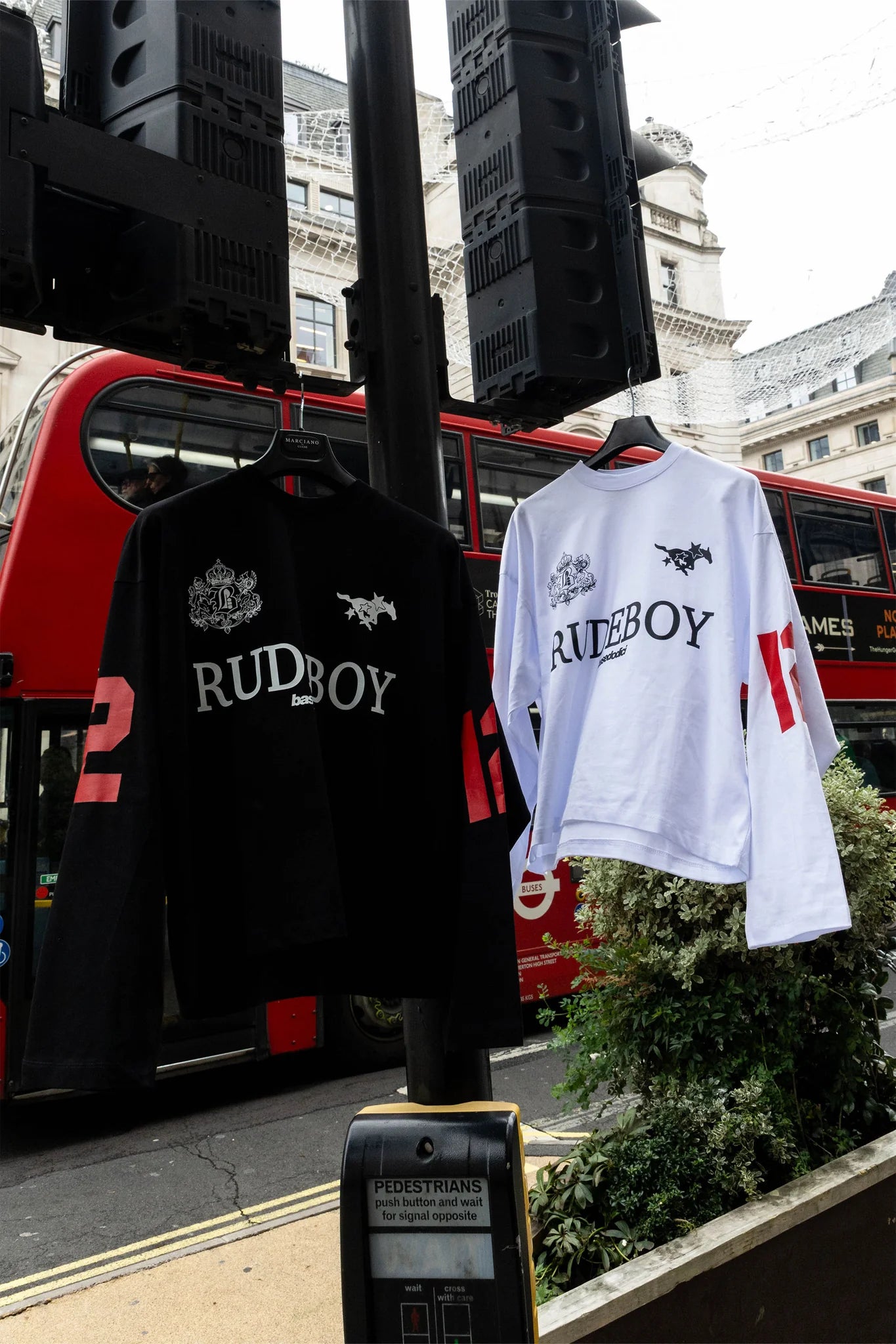 Longsleeve "RUDEBOY LDN" RudeBoy Black