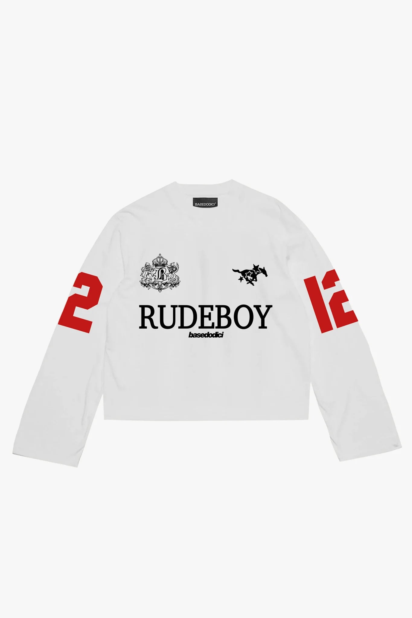 Longsleeve "RUDEBOY LDN" RudeBoy White