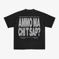 T-Shirt "AMMO" CHI'T'SAP Black/Glitter