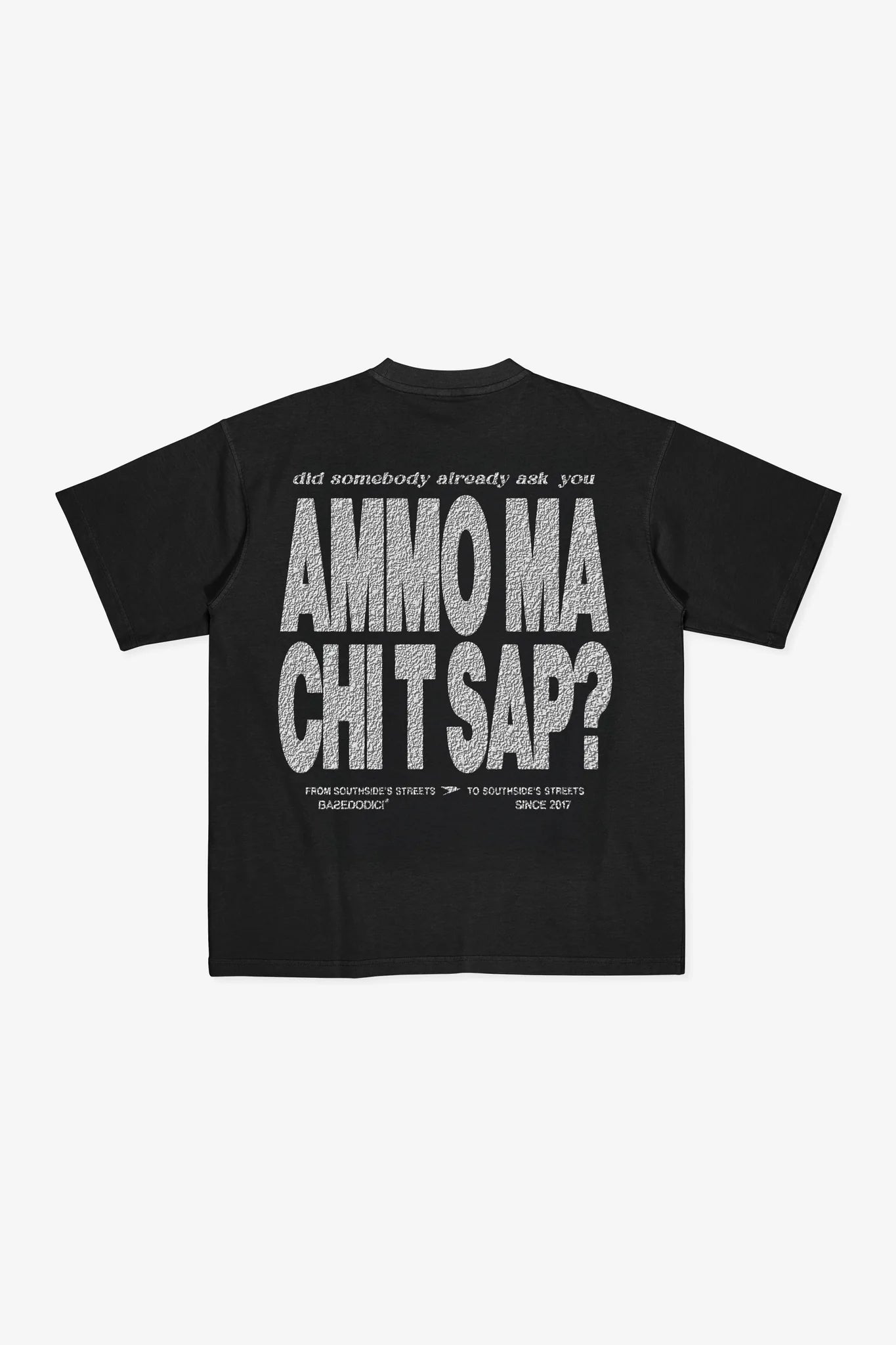T-Shirt "AMMO" CHI'T'SAP Black/Glitter