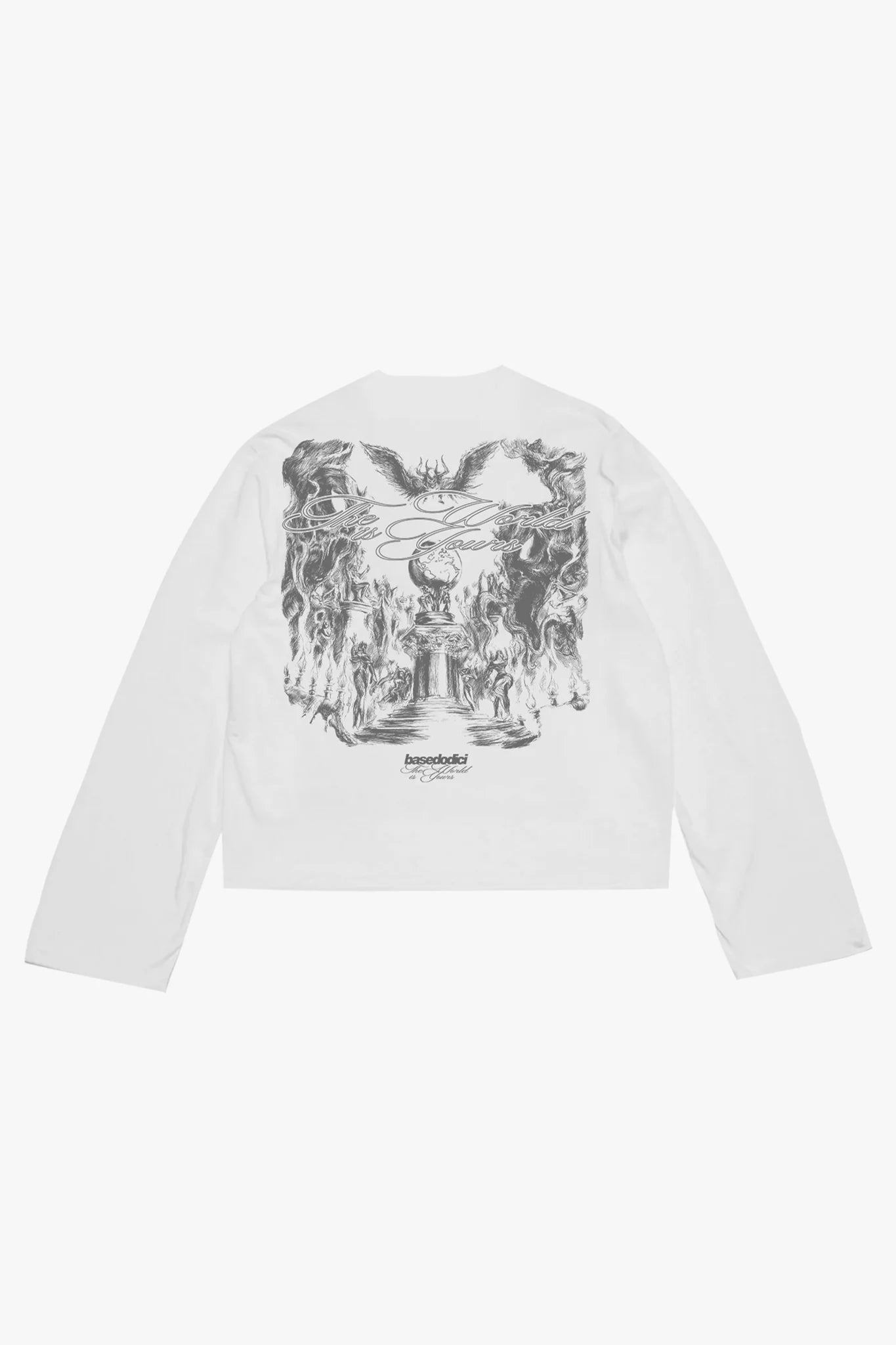 Longsleeve "WORLD TOUR" Scarface White