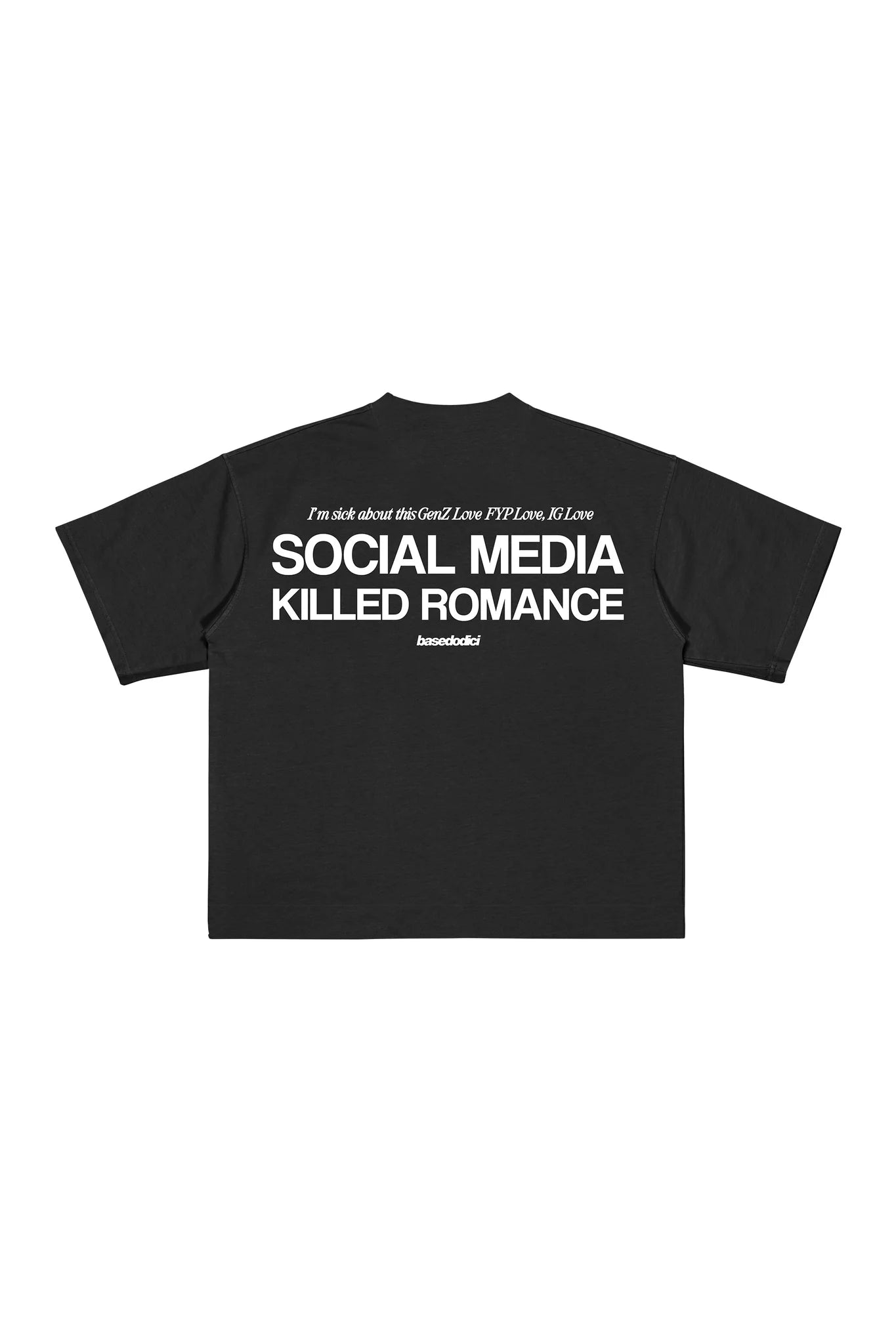 T-Shirt "KILLED ROMANCE" Black