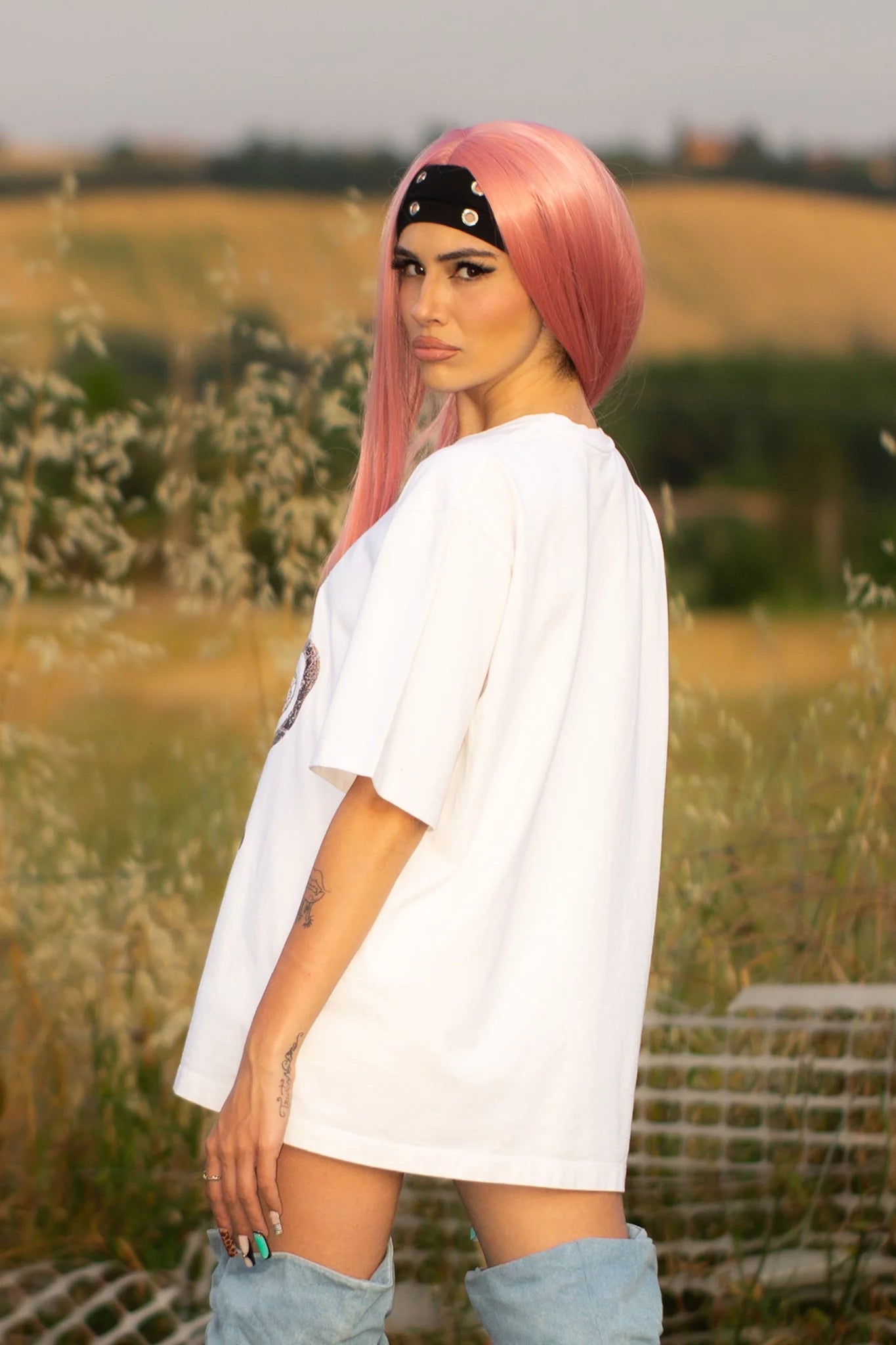 T-Shirt “LIVE FAST” Furious White