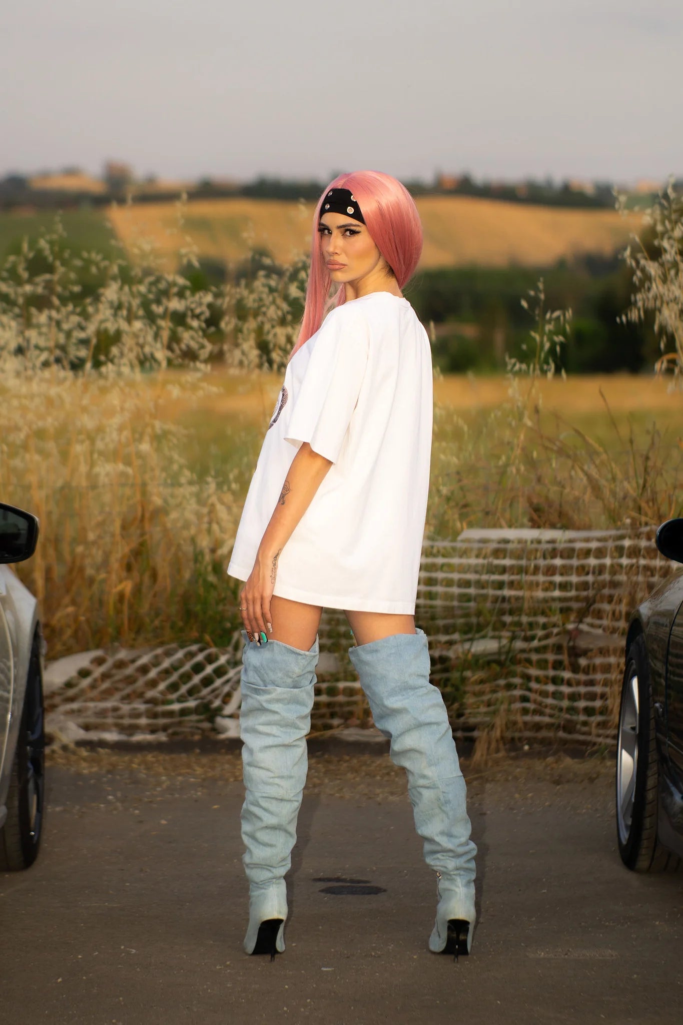 T-Shirt “LIVE FAST” Furious White