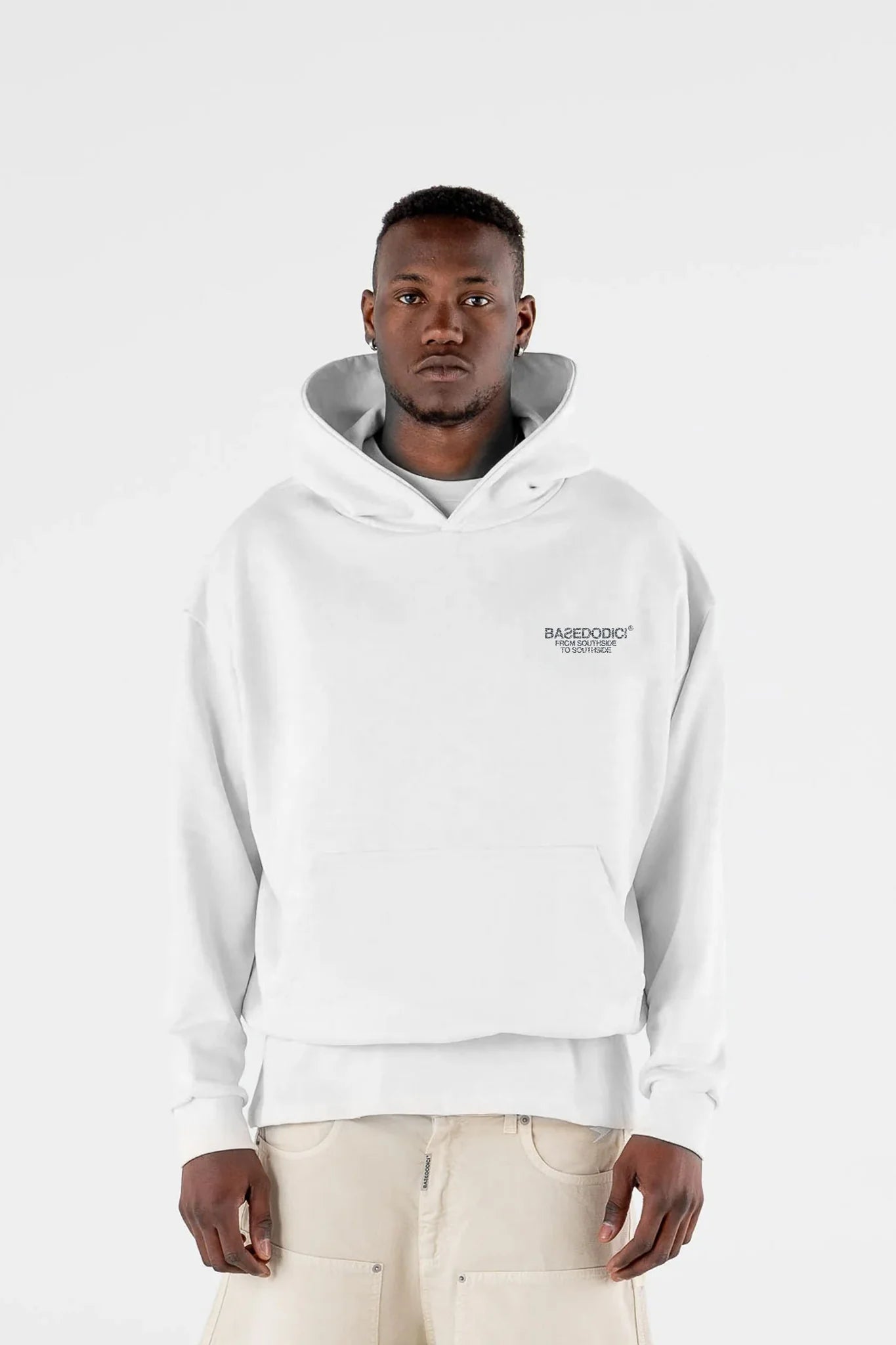 Hoodie "AMMO" CHI'T'SAP White/Glitter