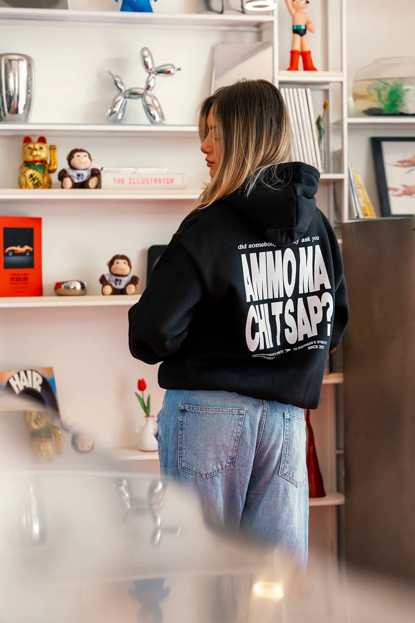 Hoodie "AMMO" CHI'T'SAP Black