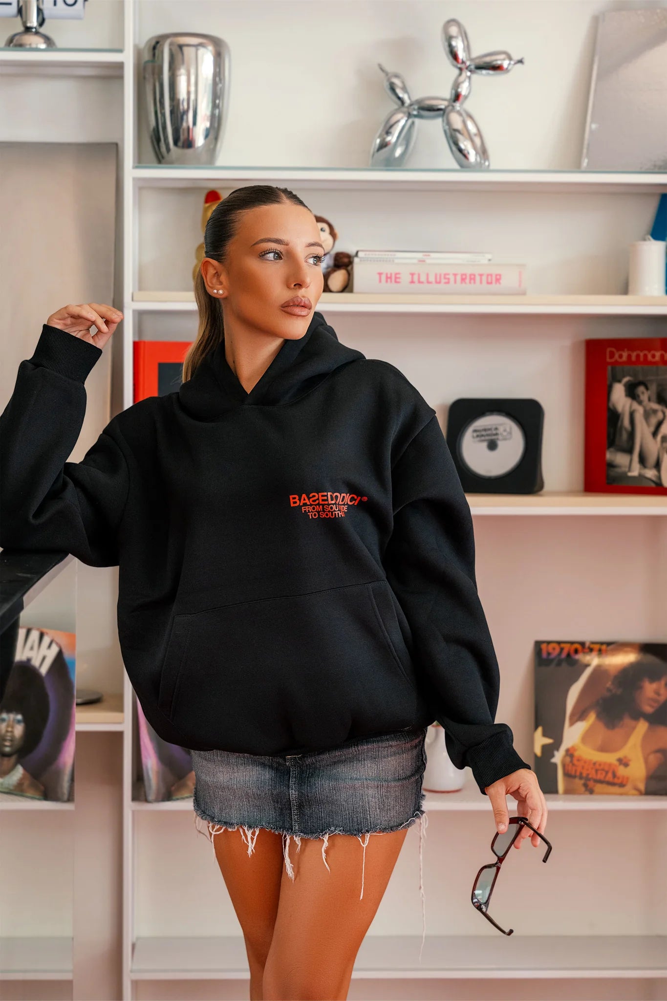 Hoodie "AMMO" CHI'T'SAP Black/Red