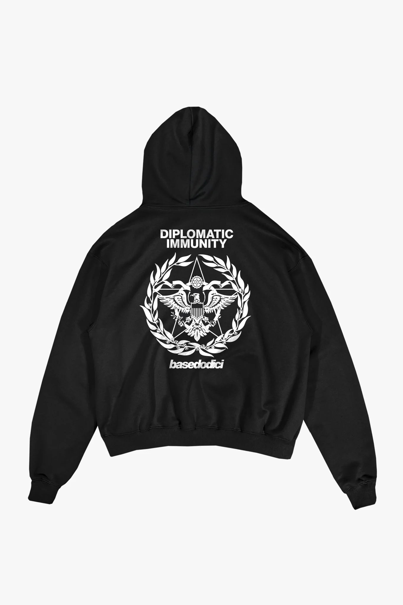 Hoodie "WORLD TOUR" Diplomatic Immunity Black