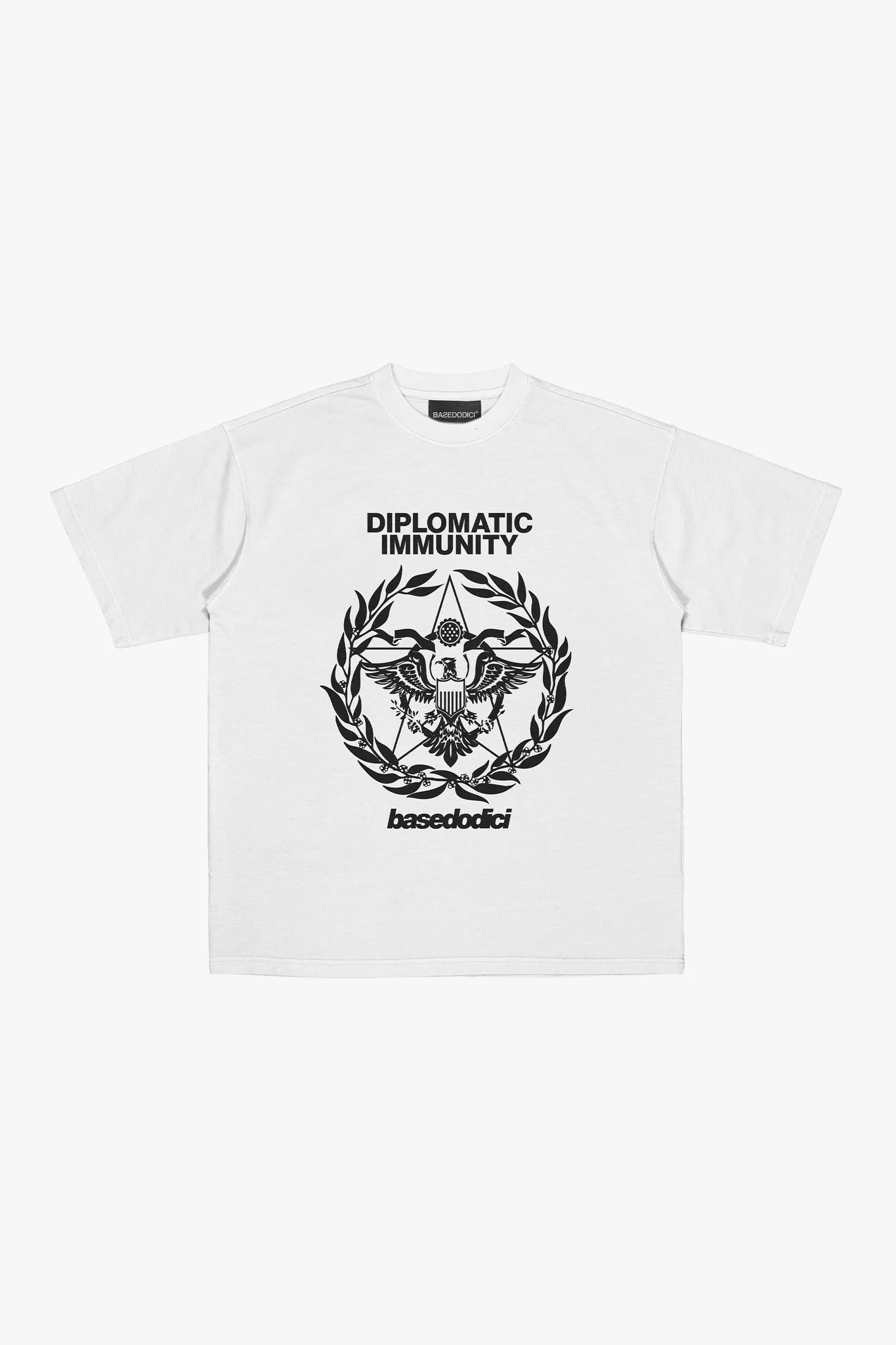 T-Shirt "WORLD TOUR" Diplomatic Immunity White