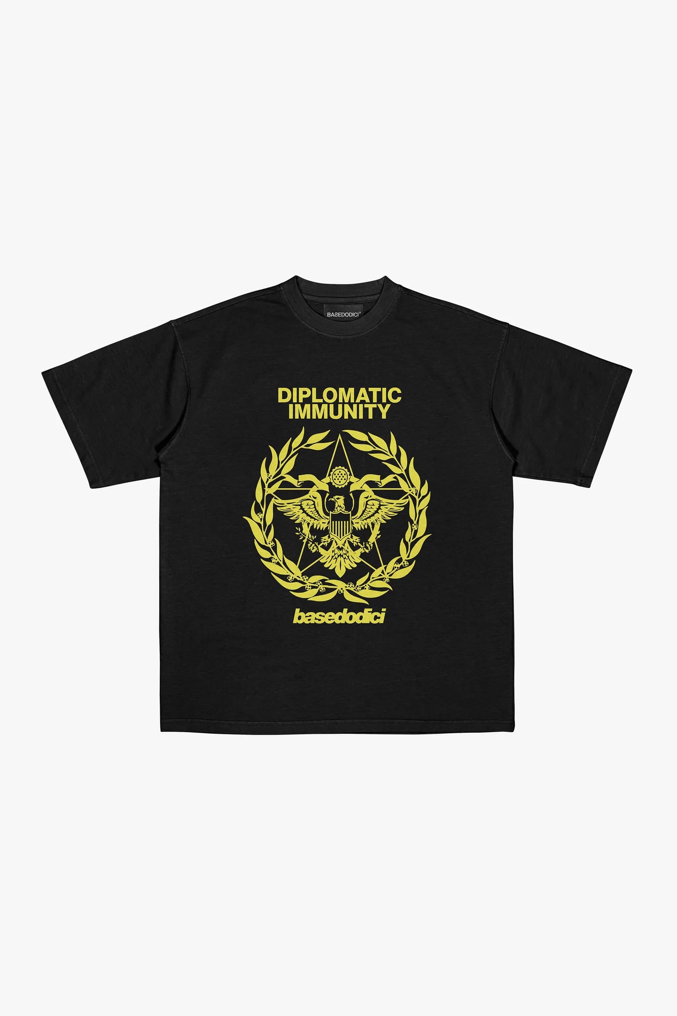 T-Shirt "WORLD TOUR" Diplomatic Immunity Black