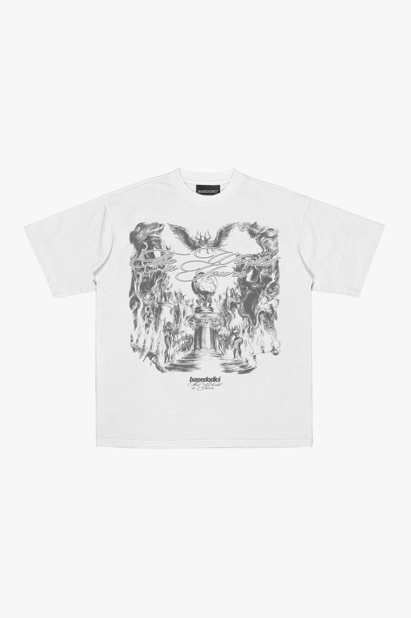 T-Shirt "WORLD TOUR" Scarface White
