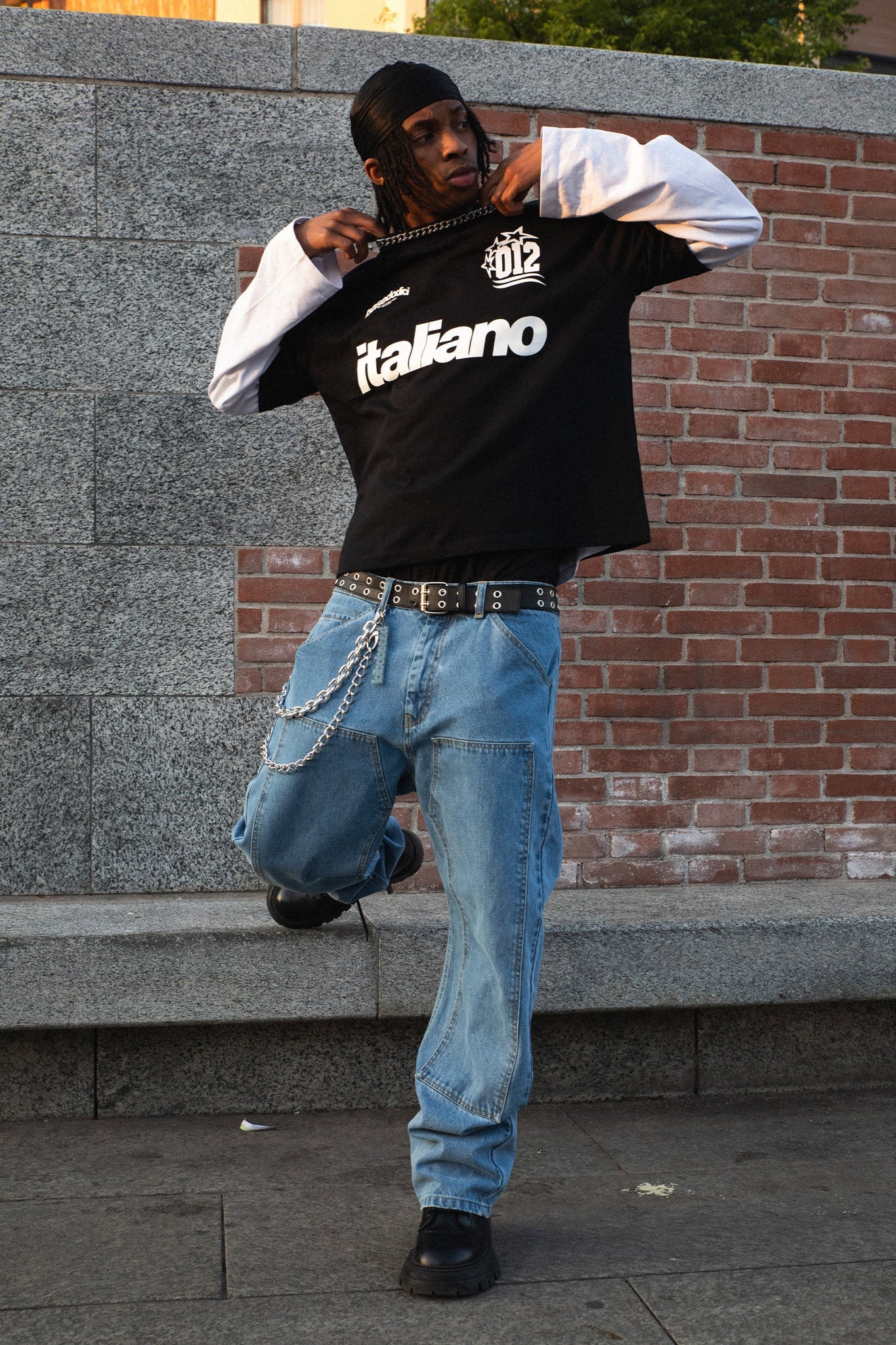 Work Denim "CRUEL SEASON" Light Blue