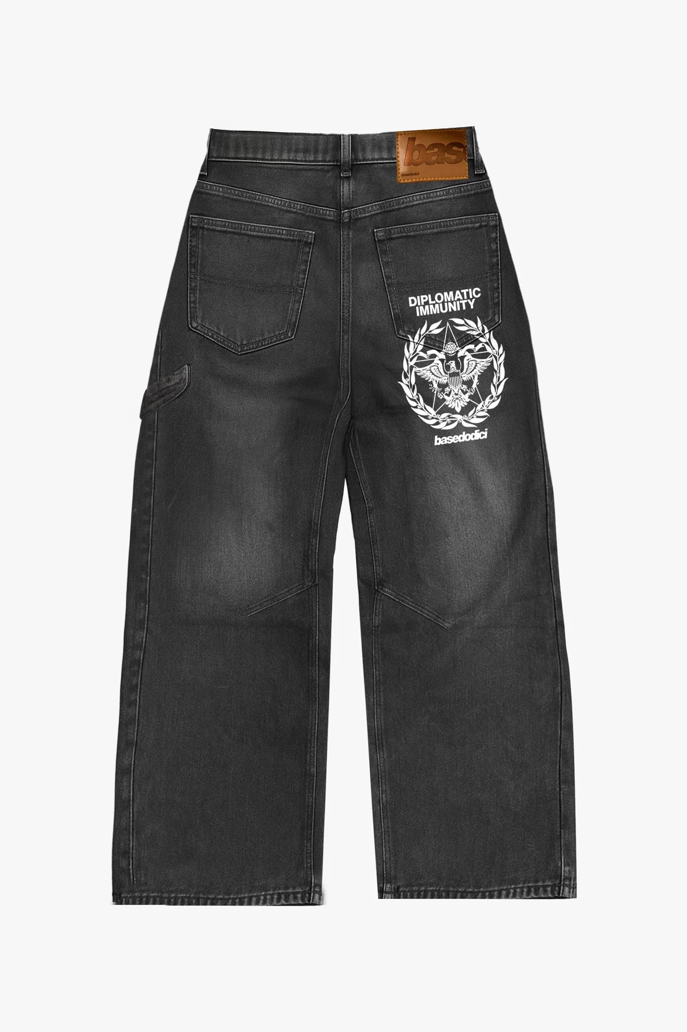 Work Denim "WORLD TOUR" Diplomatic Black Raw