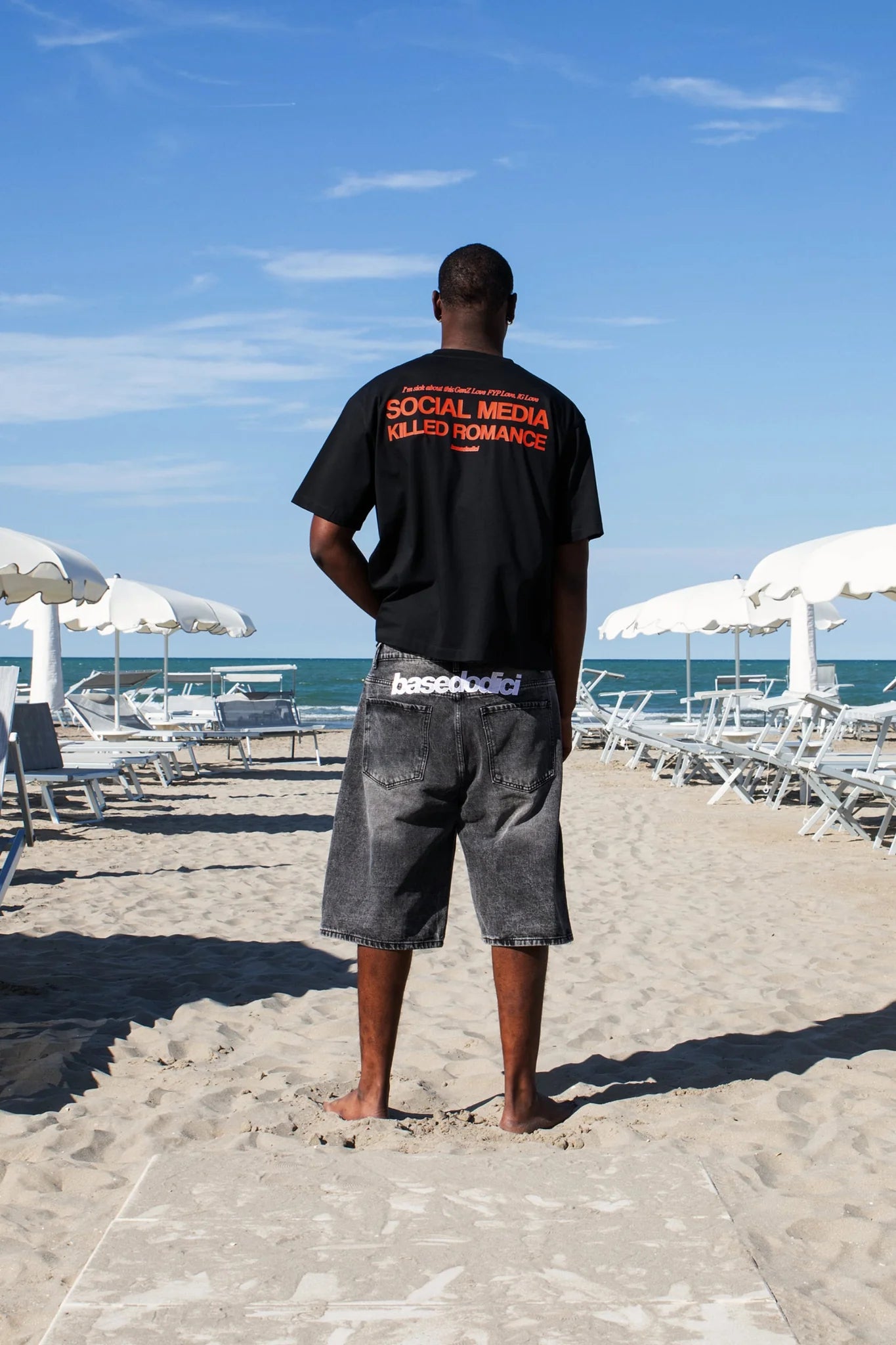 T-Shirt "KILLED ROMANCE" Black/Red