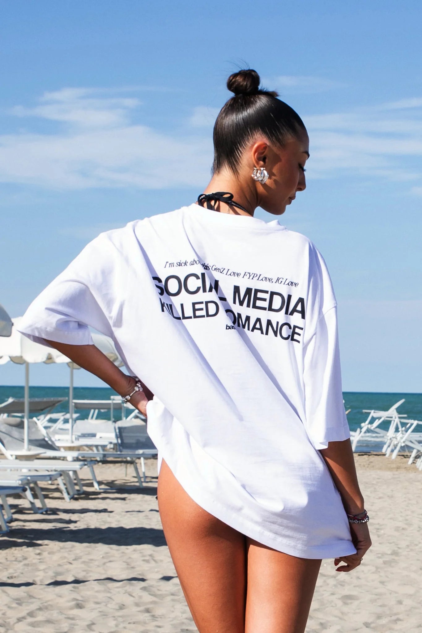 T-Shirt "KILLED ROMANCE" White