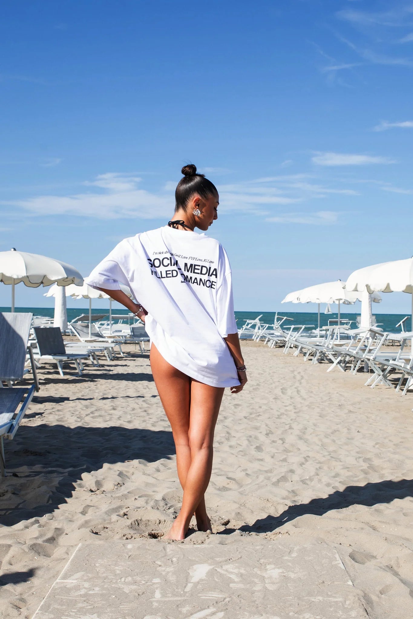 T-Shirt "KILLED ROMANCE" White