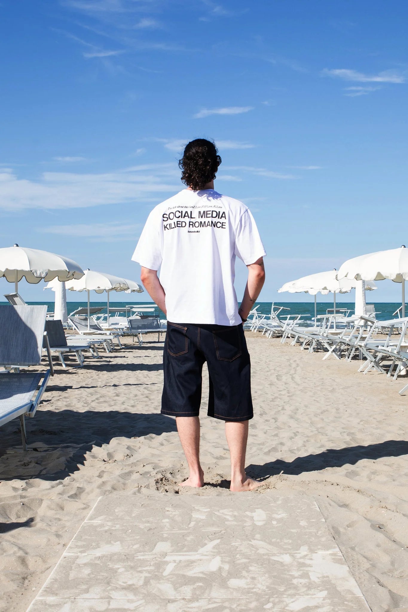 T-Shirt "KILLED ROMANCE" White