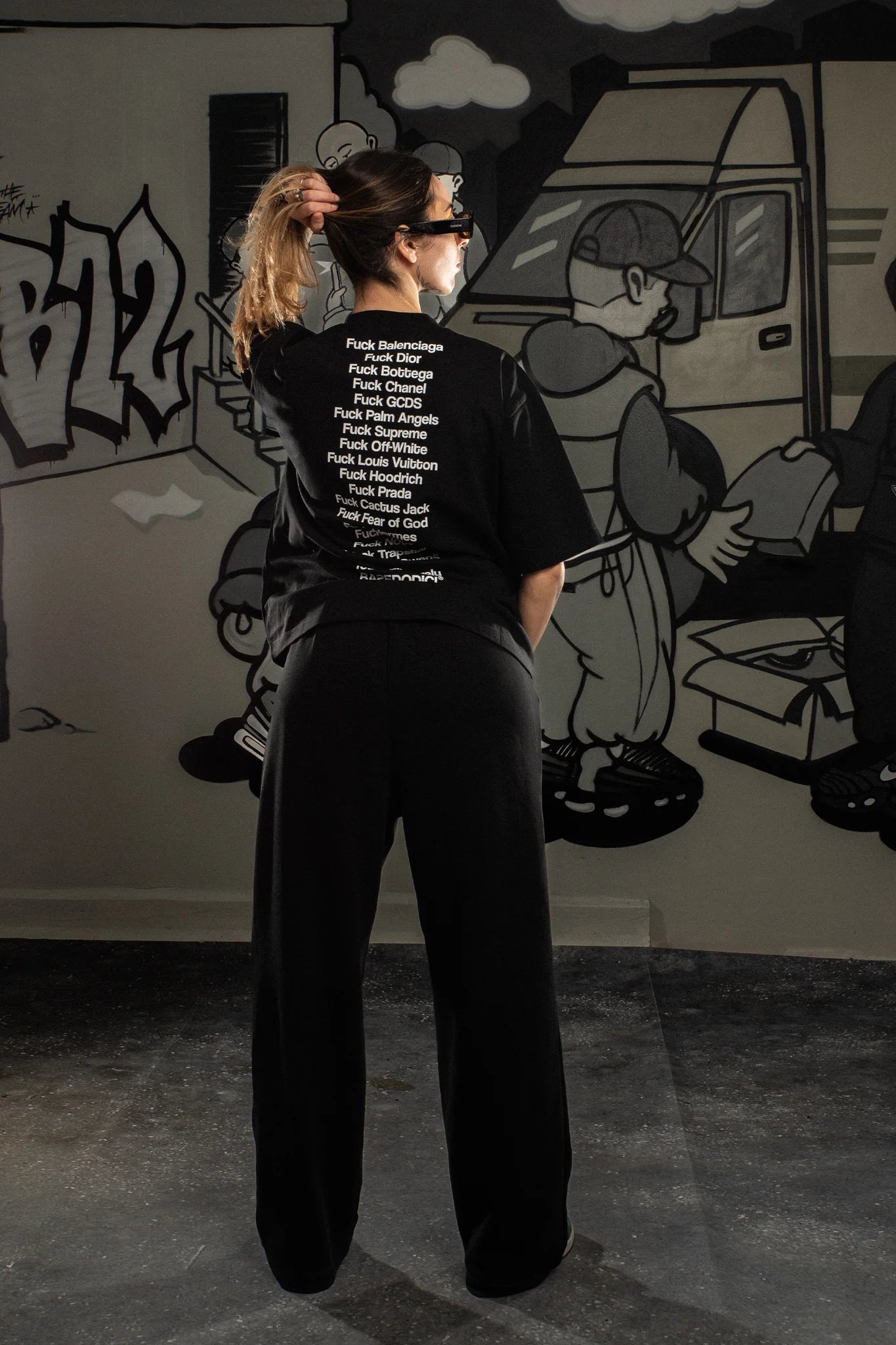 T-Shirt “THEICON” FCK Black